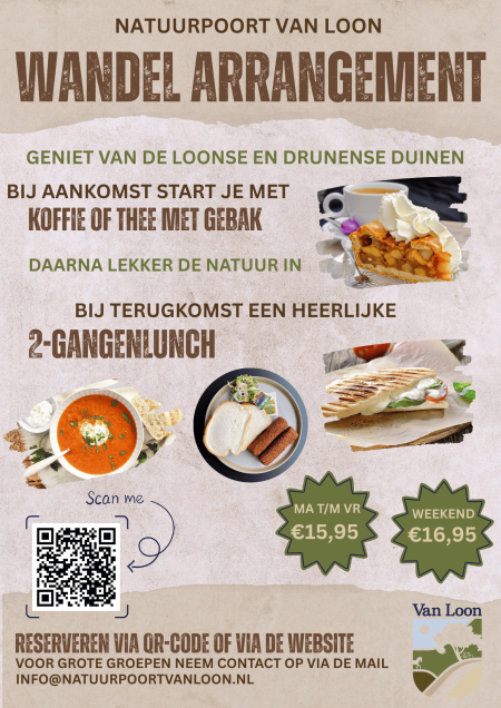 Wandelarrangement Loonse en drunense duinen